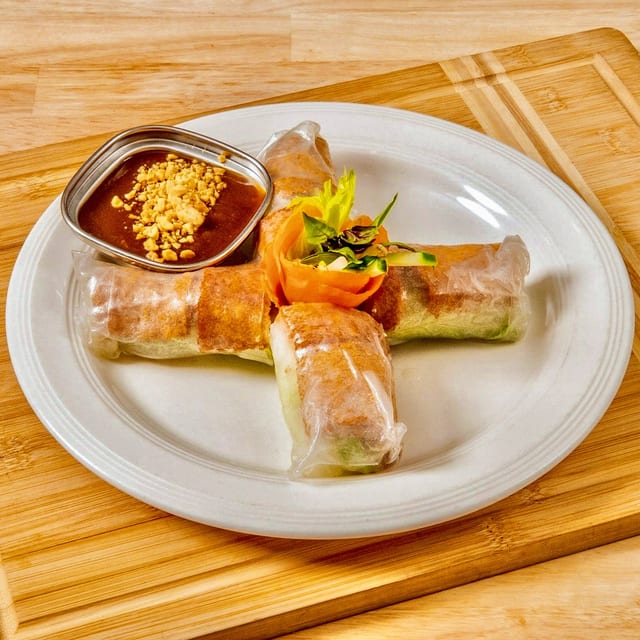 Vegan Spring Rolls.