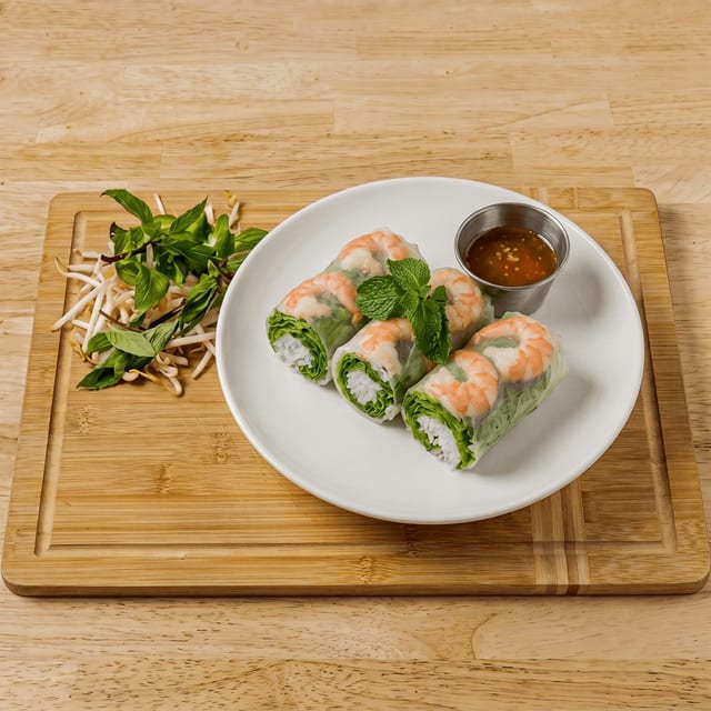 Fresh Spring Rolls.