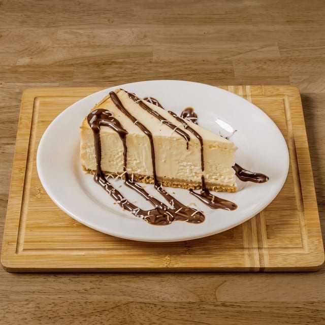 Cheesecake With Chocolate.